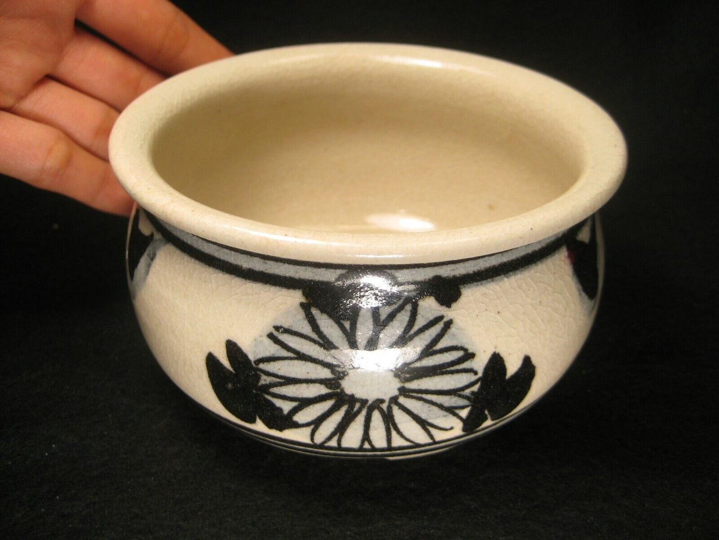 Vintage Japanese Signed Tea Ceremony Sado Chado Ochakoboshi Kensui Floral