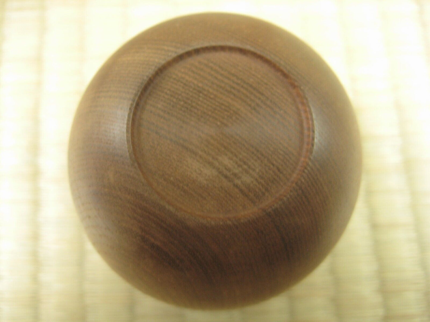 Vintage Japanese Tea Ceremony Natsume Tea Caddy Natural Wood