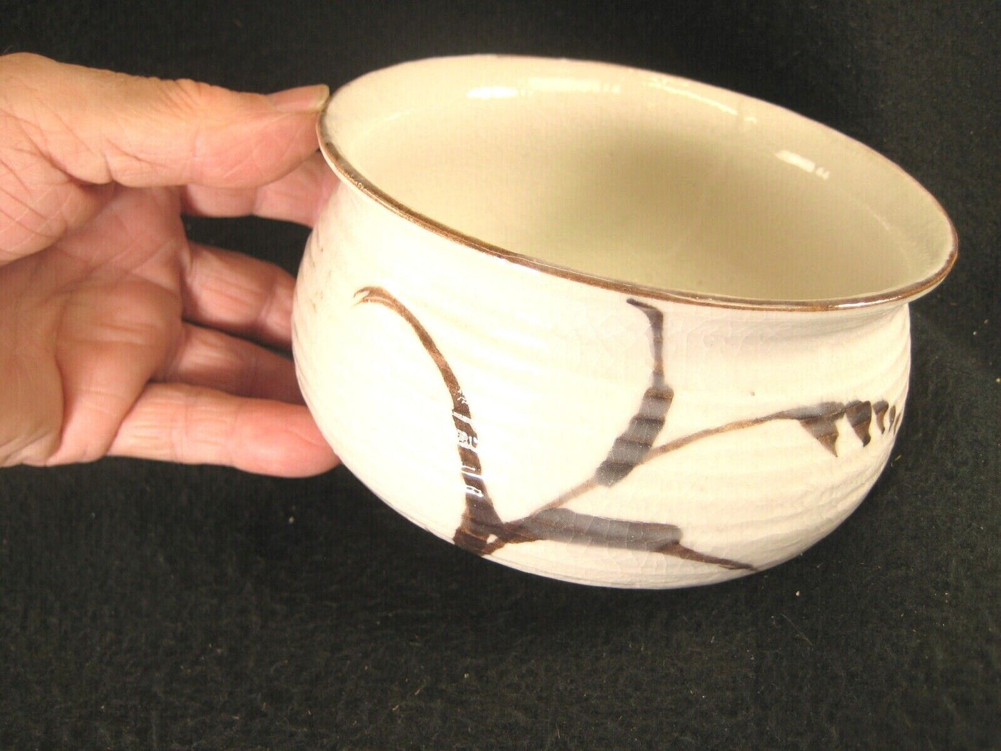 Vintage Japanese Signed Tea Ceremony Sado Ochakoboshi Karatsu Ware