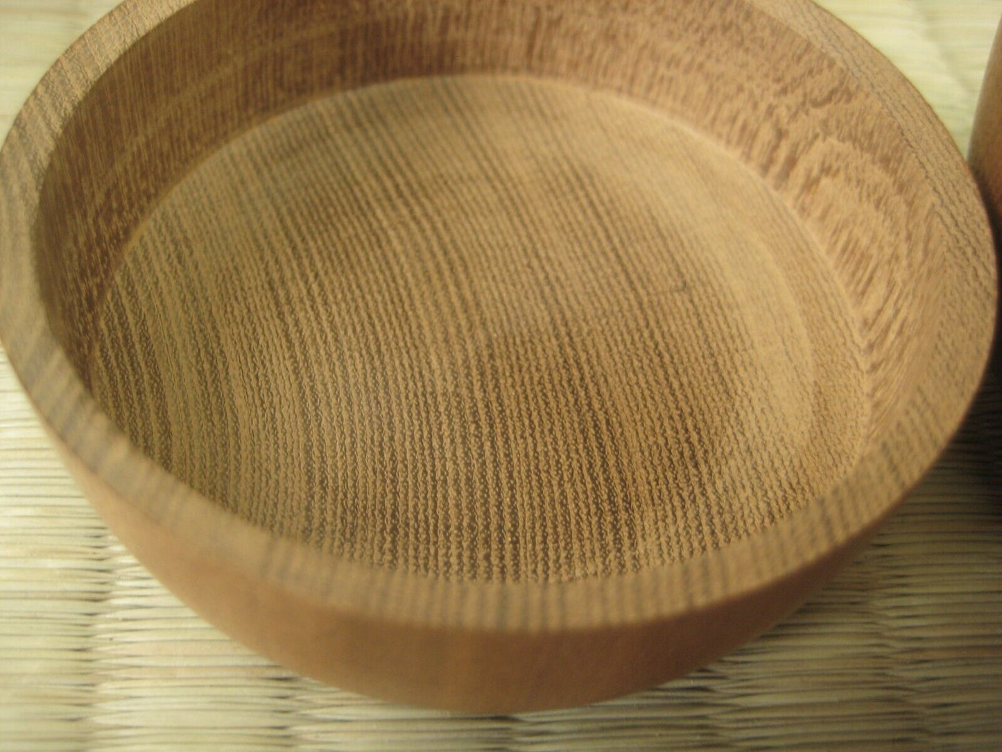 Vintage Japanese Tea Ceremony Natsume Tea Caddy Natural Wood