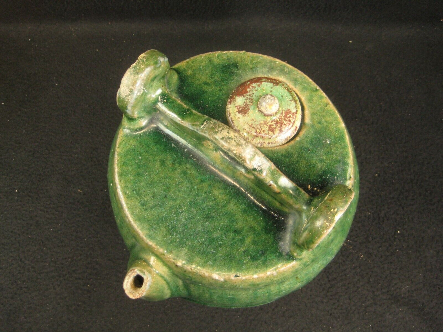 Jade Green Antique Chinese Qing Dynasty Tea Pot