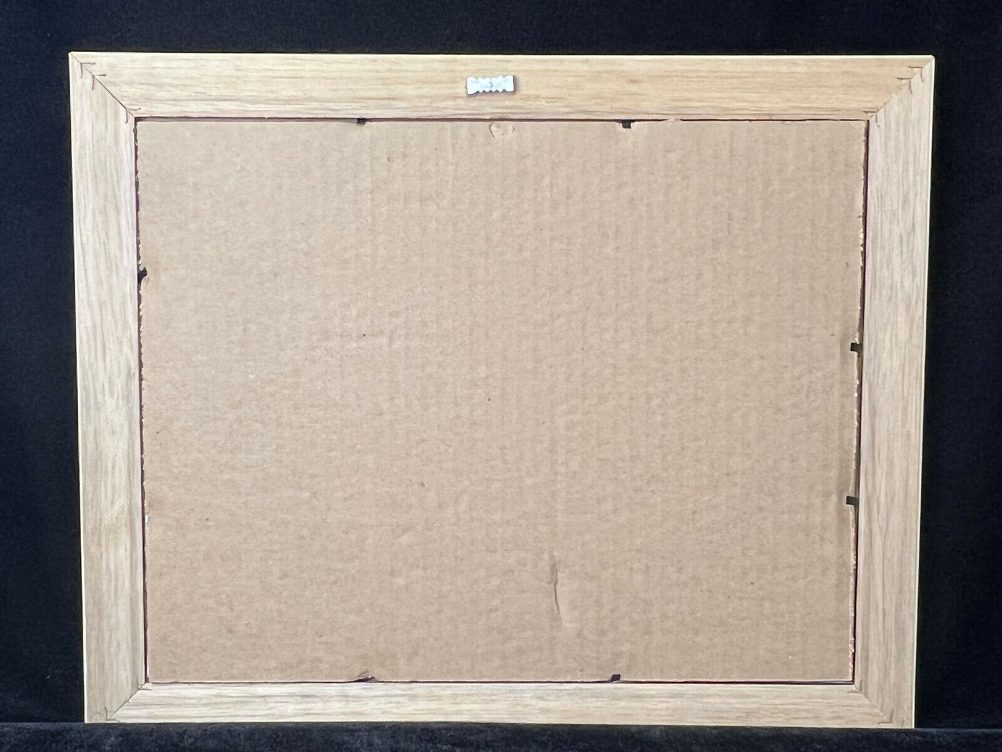 Framed Print of Baby with Colorful Bows by J. Gumer 16.5" x 13.5" Framed