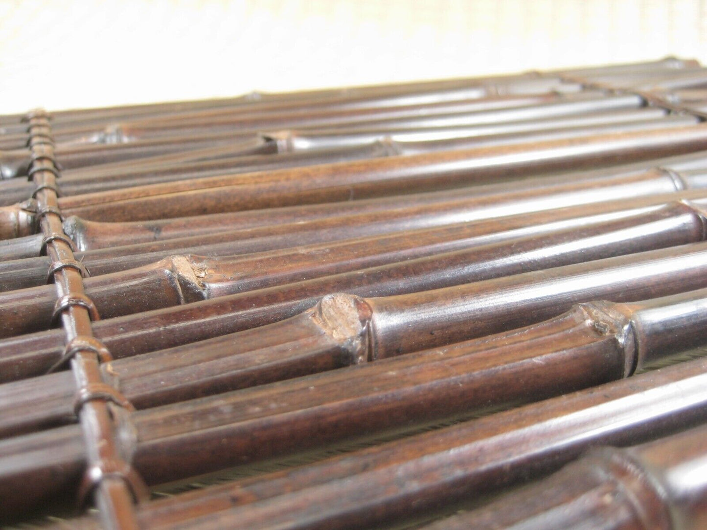 Vintage Japanese Hand Crafted Bamboo Flower Ikebana & Bonsai Stand Kadai