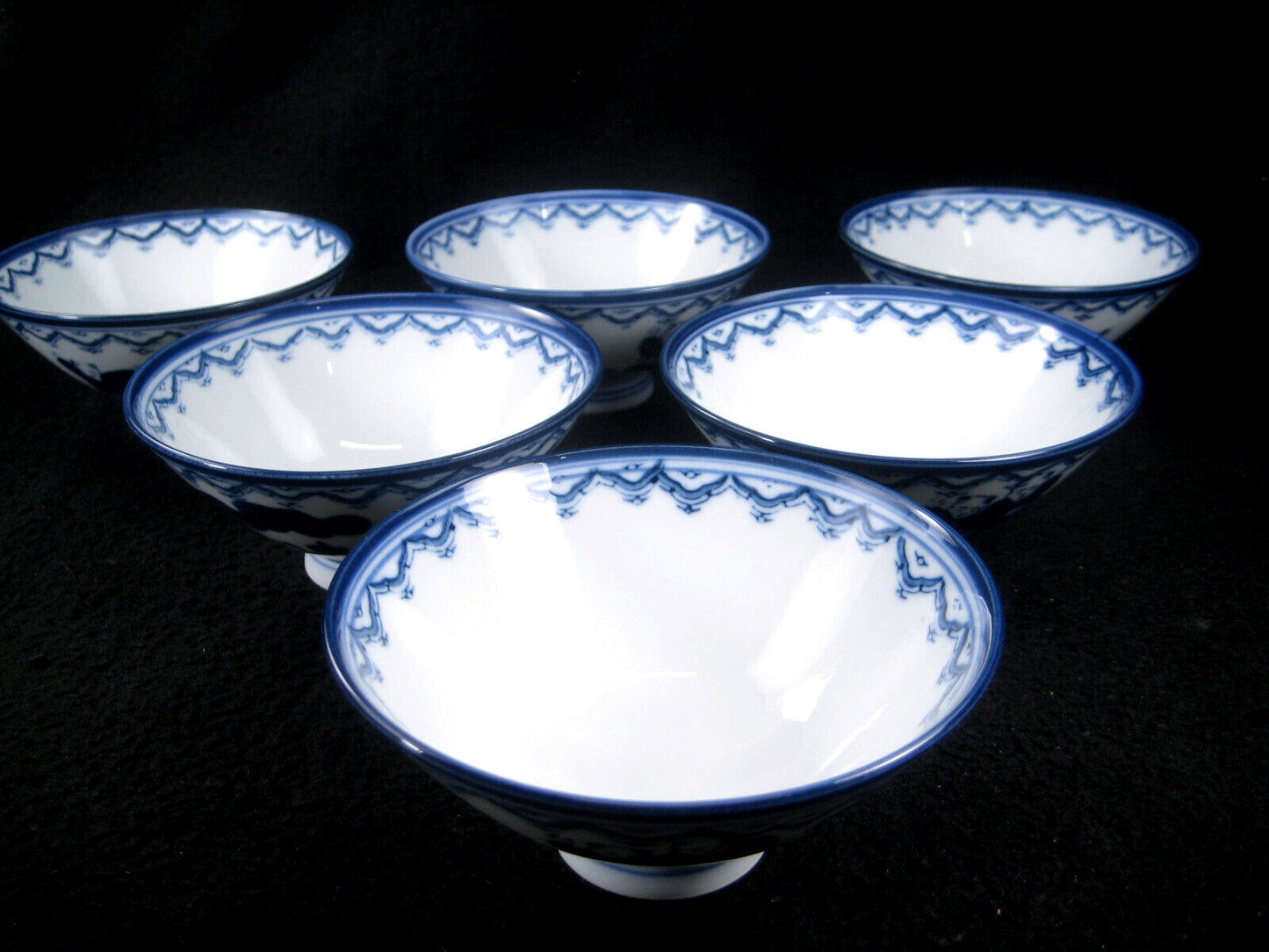 Japanese Imari Print Ceramic Small Bowl Classical Chinese Children At Play