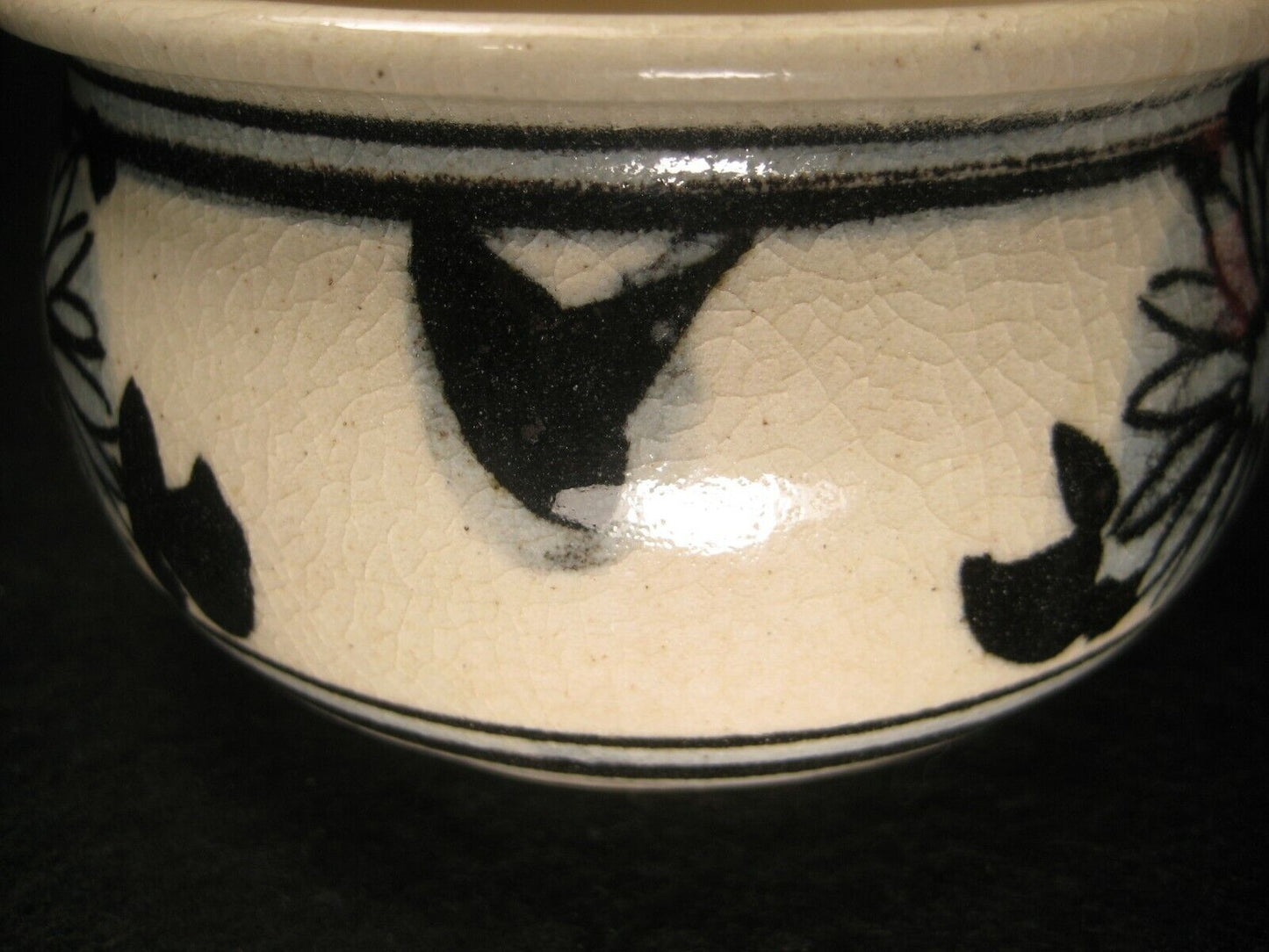 Vintage Japanese Signed Tea Ceremony Sado Chado Ochakoboshi Kensui Floral