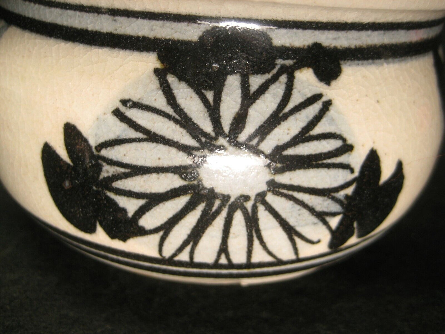 Vintage Japanese Signed Tea Ceremony Sado Chado Ochakoboshi Kensui Floral