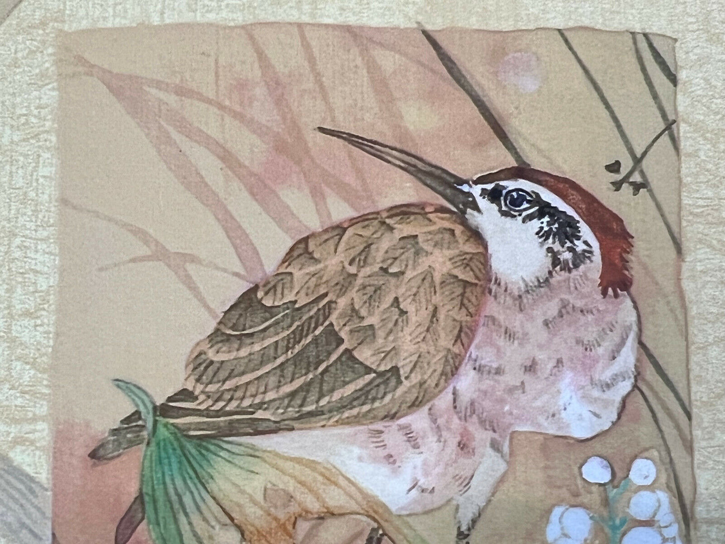 Matted Print Titled "Homage To The Masters I" By Ellen Crocker 12" X 16