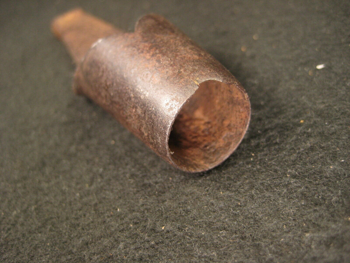 Vintage Japanese Tool: Large Hole Punch Laminated Forged Iron
