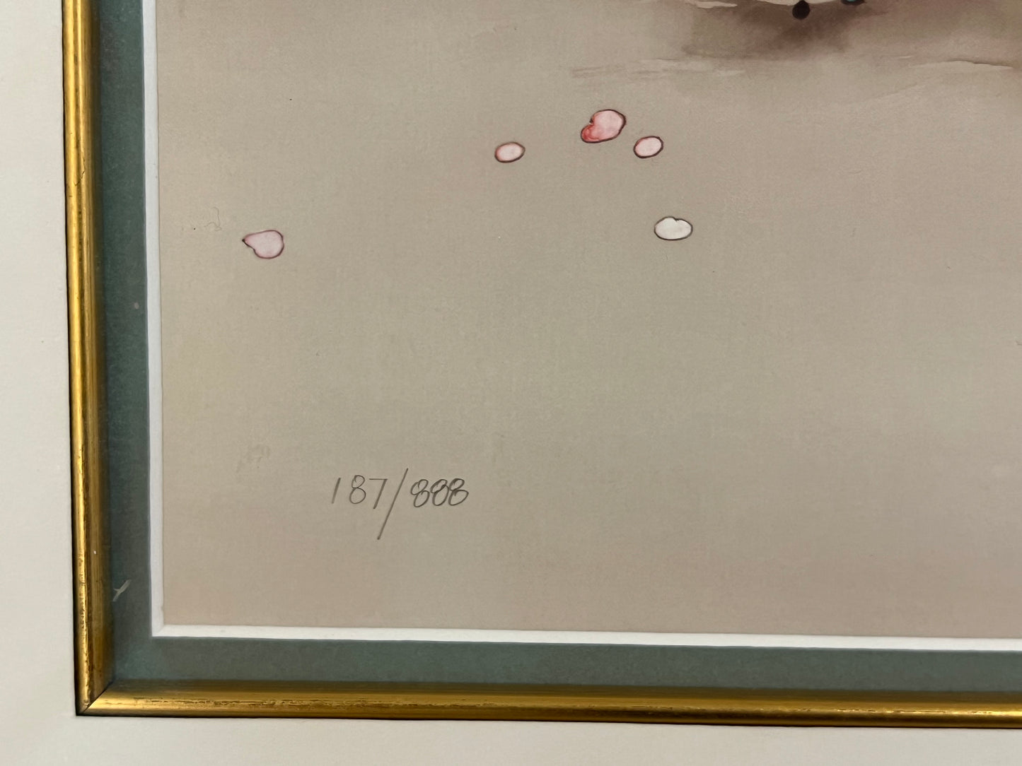 Caroline Young Framed Limited Print "Immortal Melodies" 27" x 33"