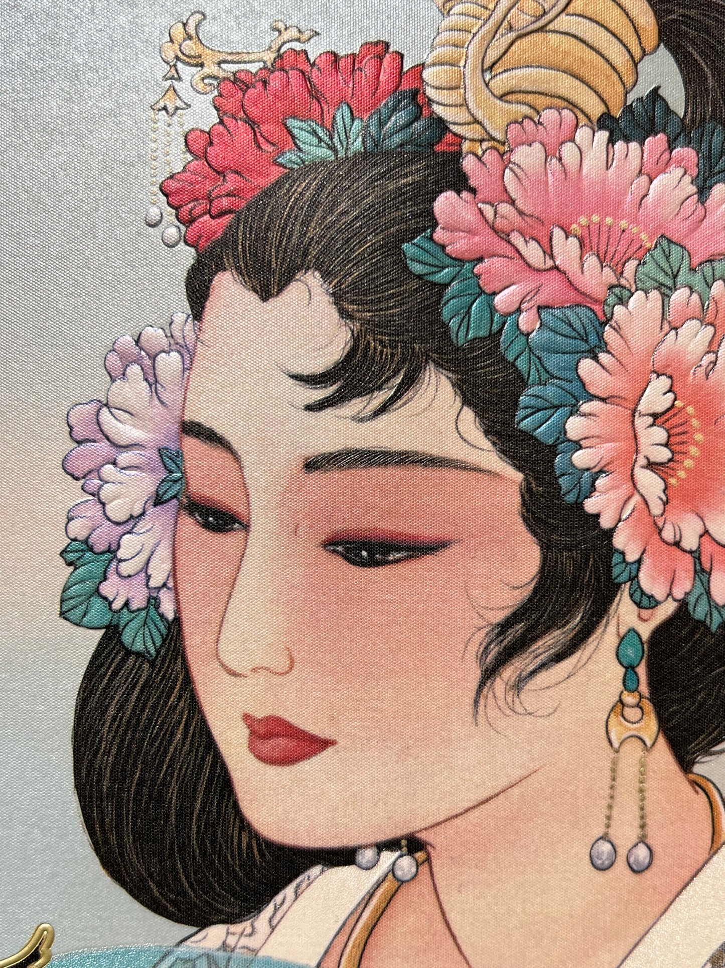 Caroline Young Framed Limited Print "Beauty of the Ages" 46"x35"