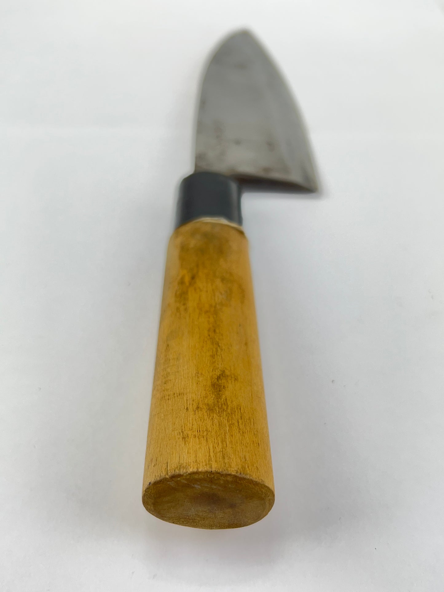 Vintage Japanese Signed 歌貞 Chef's Deba Hocho Sushi 6" Knife Laminated Samurai Steel