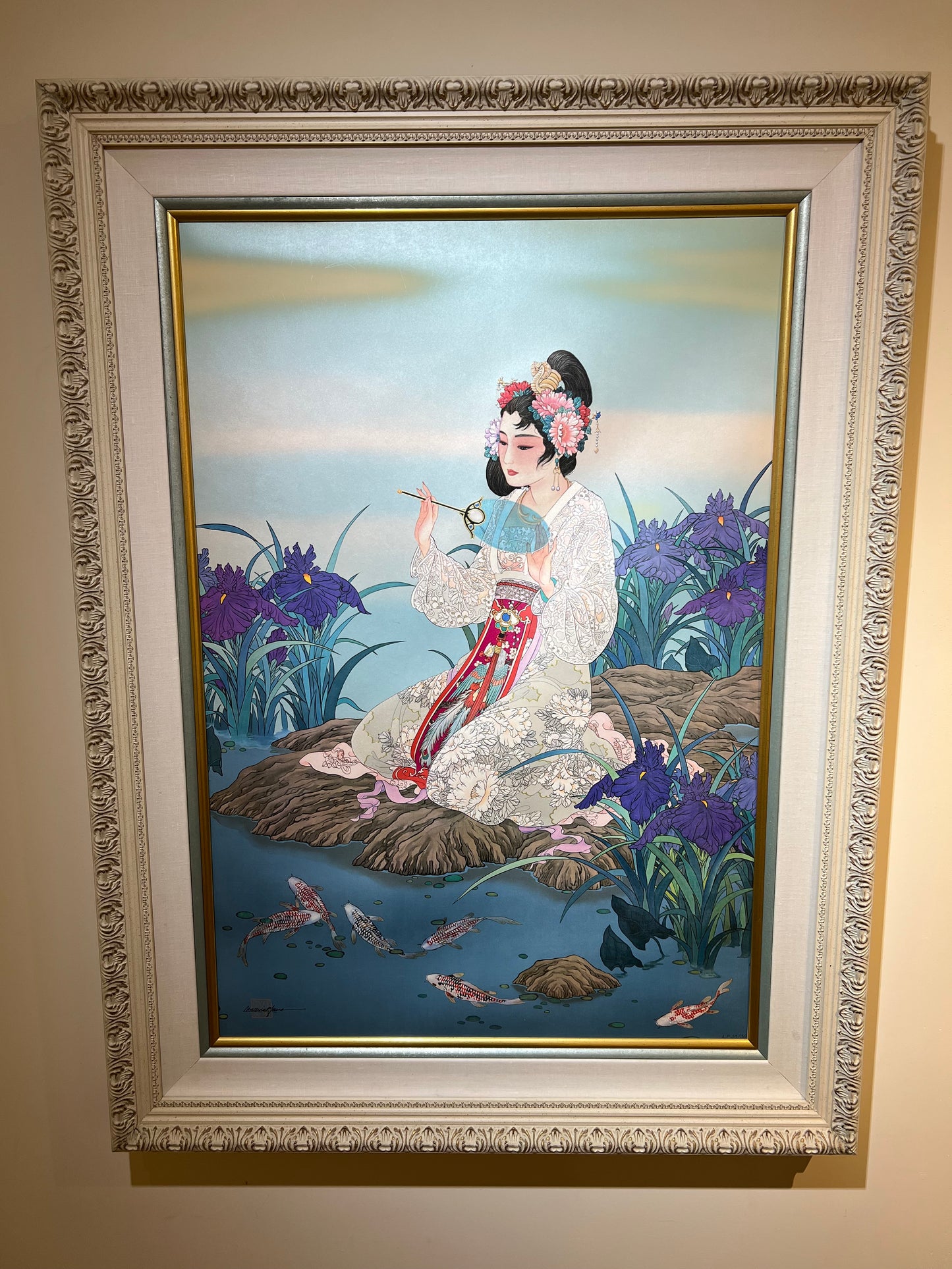 Caroline Young Framed Limited Print "Beauty of the Ages" 46"x35"