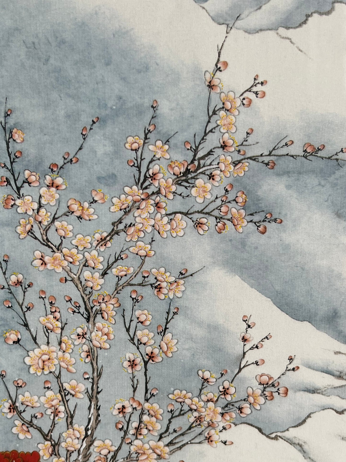 Wei Tseng Yang Framed Print "The Splendor of Winter" 17"x30"