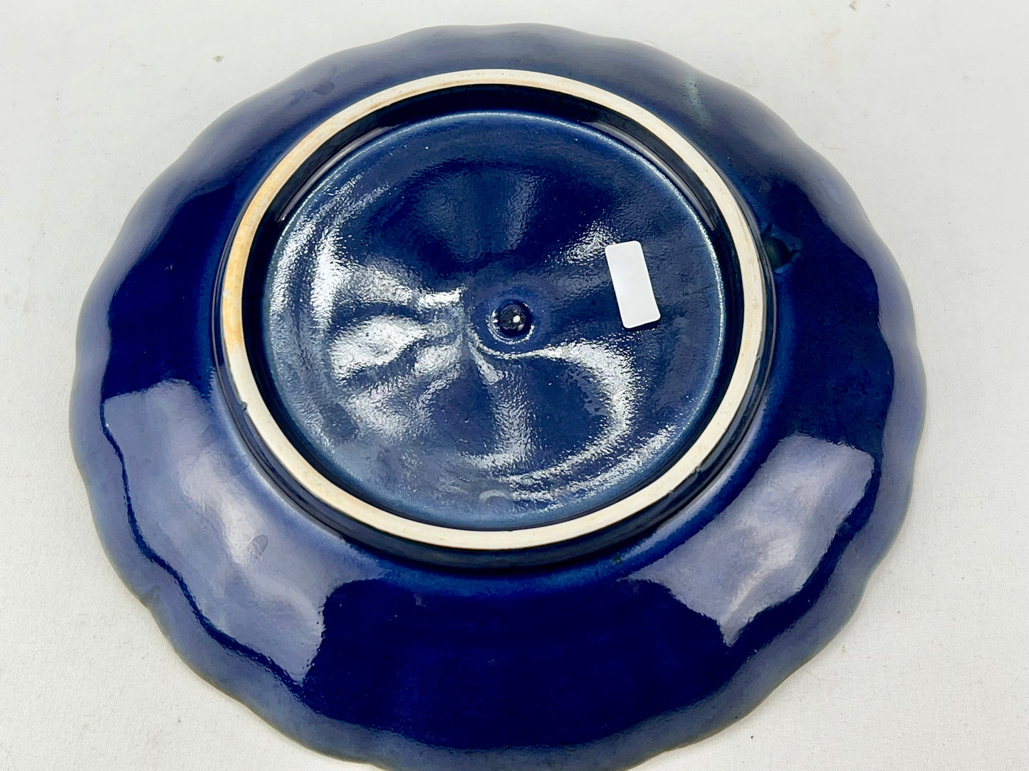 Antique Japanese Taisho Era c1920's Imari Ceramic Plate Chrysanthemum 9"