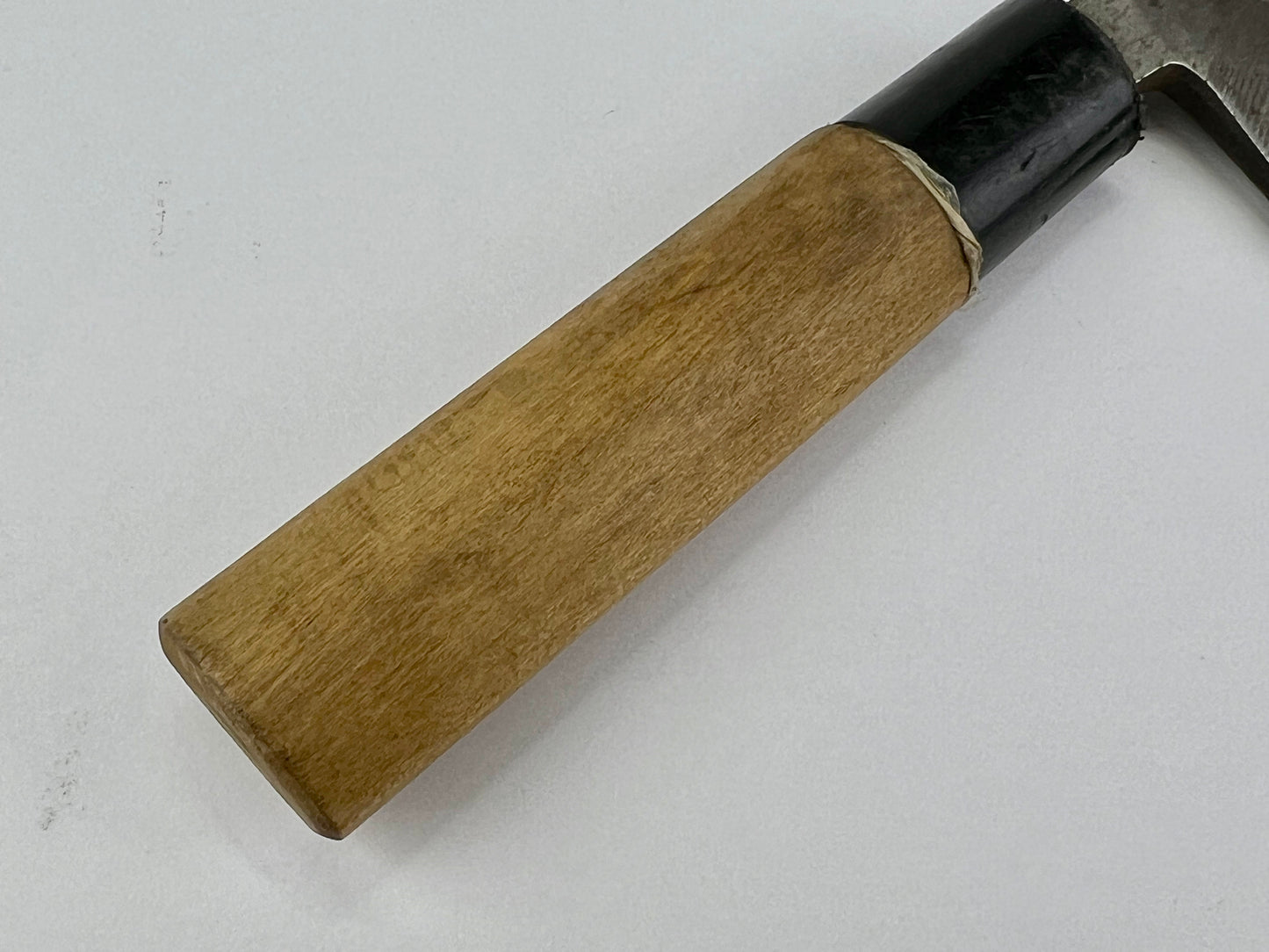 Vintage Japanese Signed 歌貞 Chef's Deba Hocho Sushi 6" Knife Laminated Samurai Steel