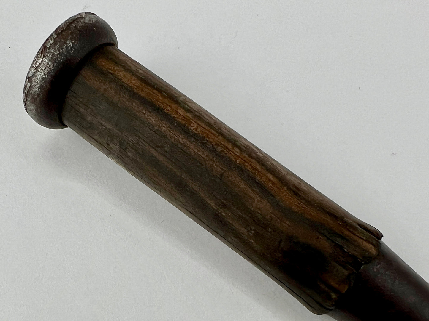 Vintage Japanese Signed Nomi Chisel 7/8" (23mm) Forged Iron Blade & Macassar Ebony Handle