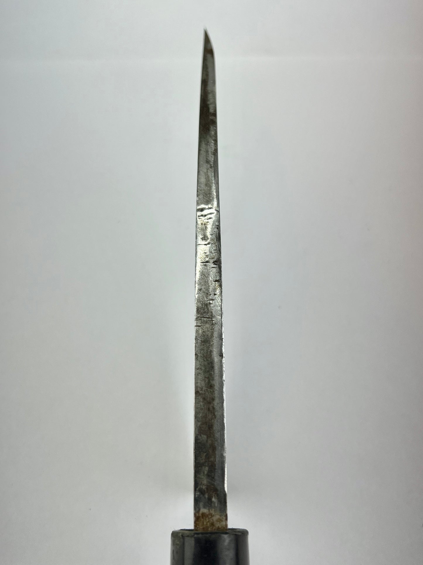 Vintage Japanese Signed 歌貞 Chef's Deba Hocho Sushi 6" Knife Laminated Samurai Steel