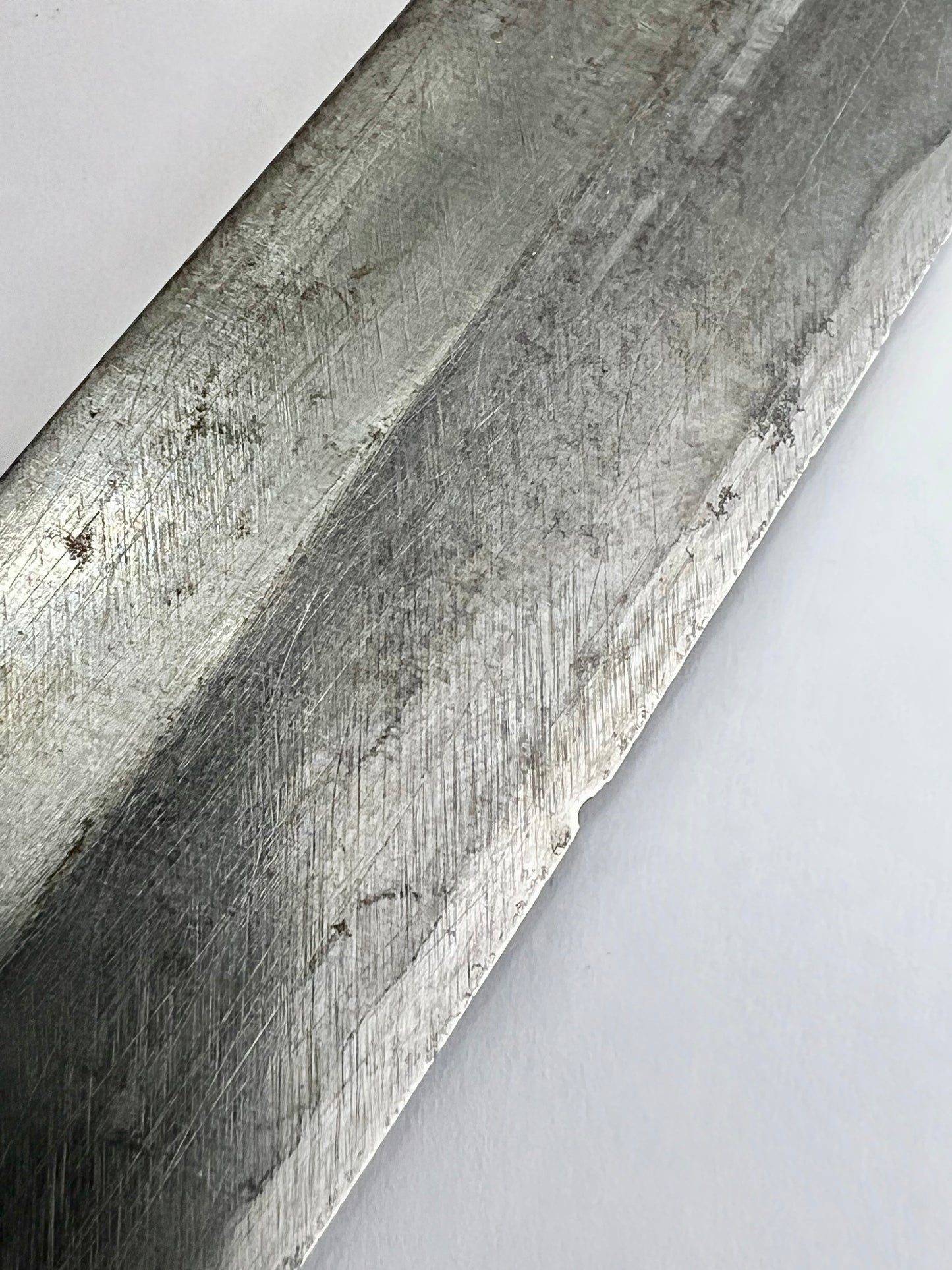 Vintage Japanese Signed 源正房 Chef's Sashimi Sushi 10" Knife Laminated Samurai Steel