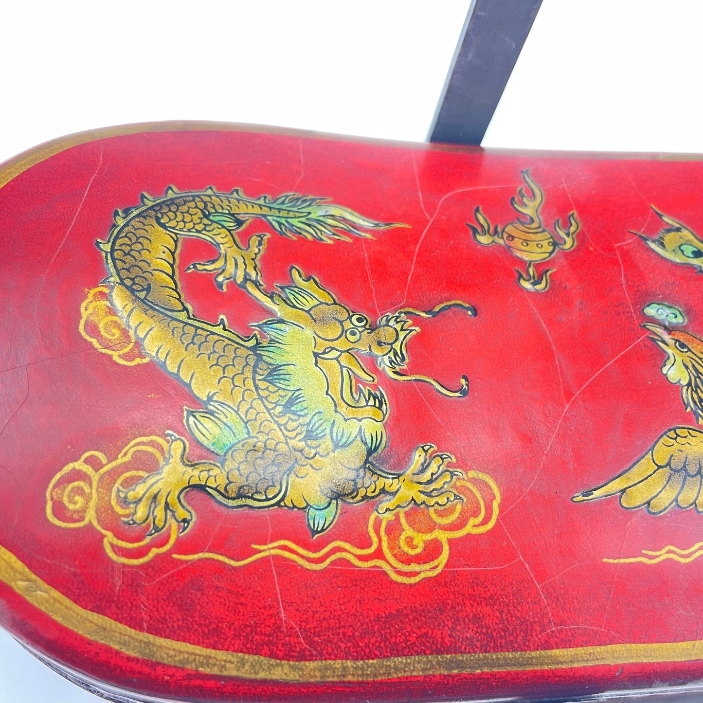 Antique Complete Chinese Mahjong in two Teared Leather Box