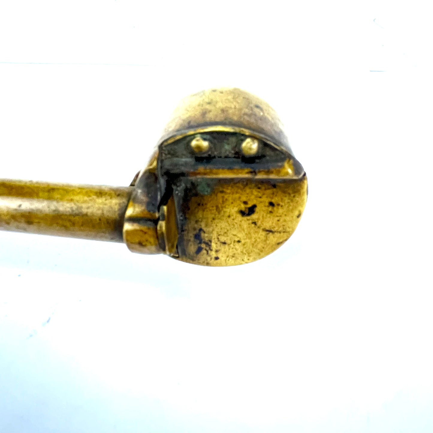 Yatate Japanese Portable Inkpot and Brush Meiji Period Holder 8.5”