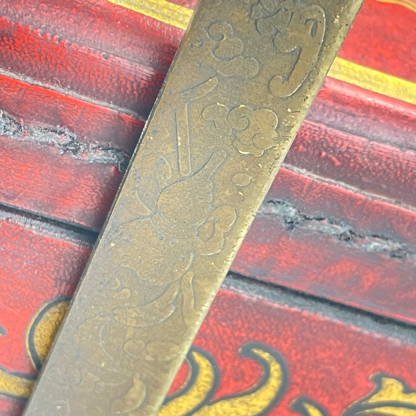 Antique Complete Chinese Mahjong in two Teared Leather Box