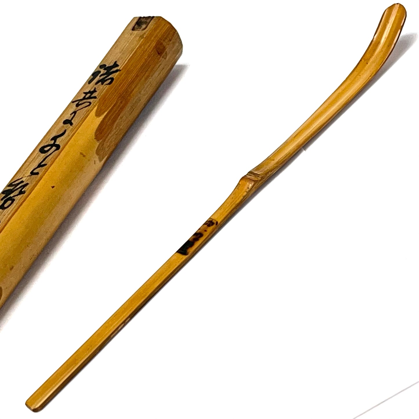 Chashaku Tea Scoop for Tea Ceremony Named w Tube