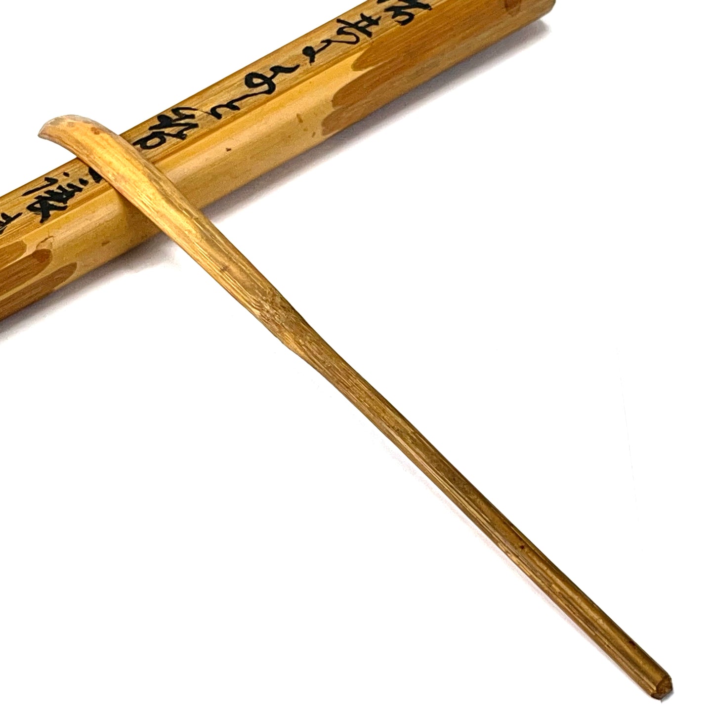 Chashaku Tea Scoop for Tea Ceremony Named w Tube
