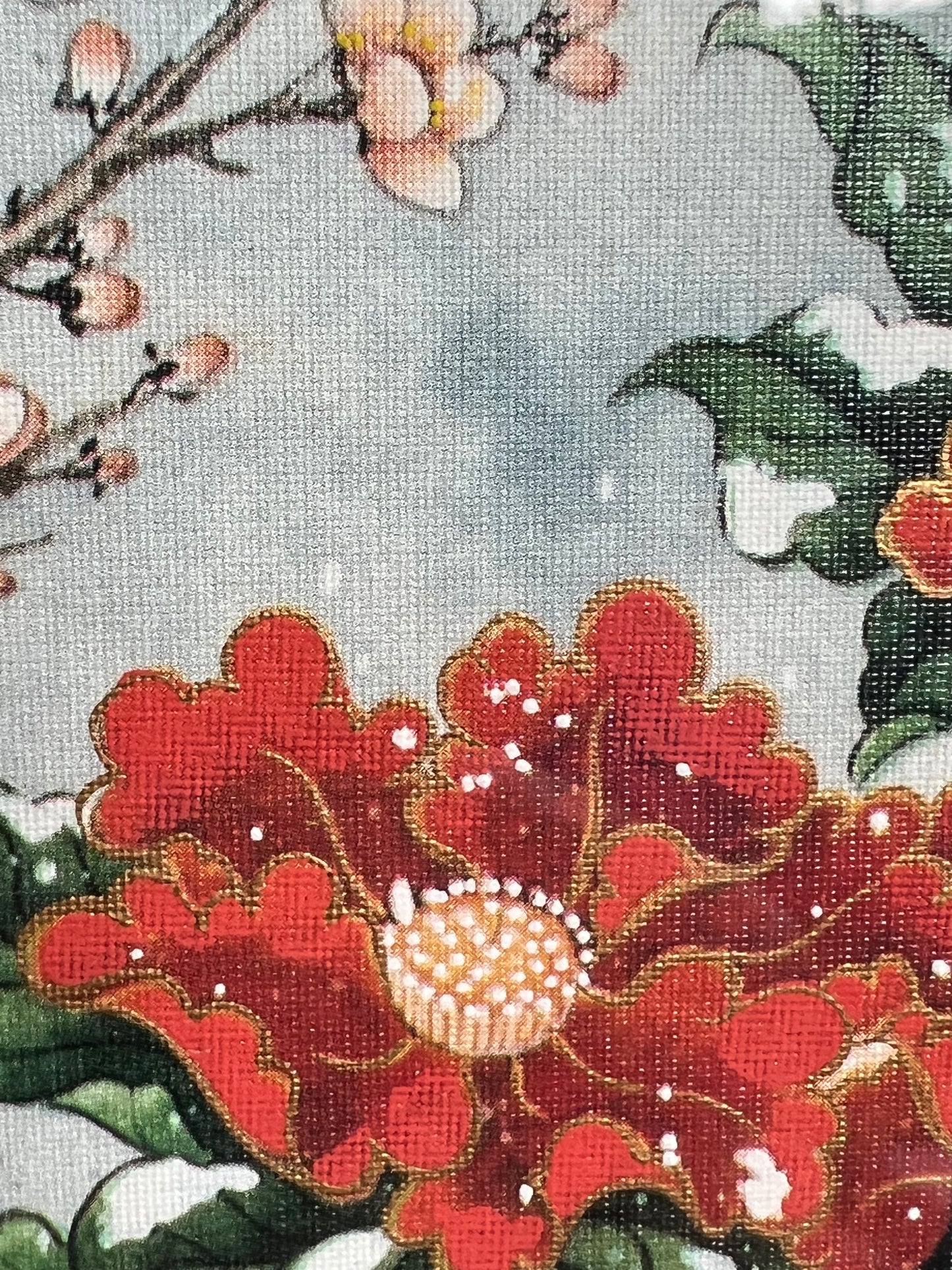 Wei Tseng Yang Framed Print "The Splendor of Winter" 17"x30"