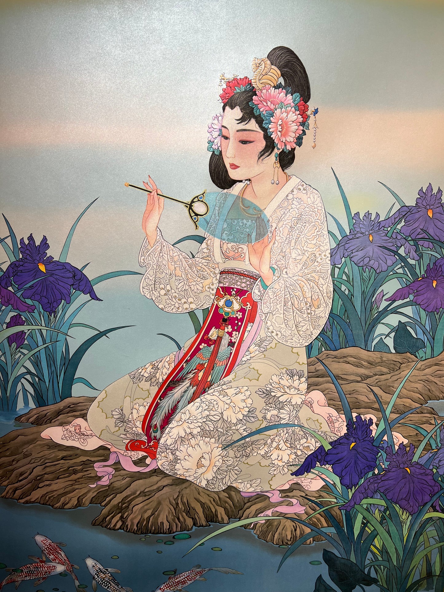 Caroline Young Framed Limited Print "Beauty of the Ages" 46"x35"