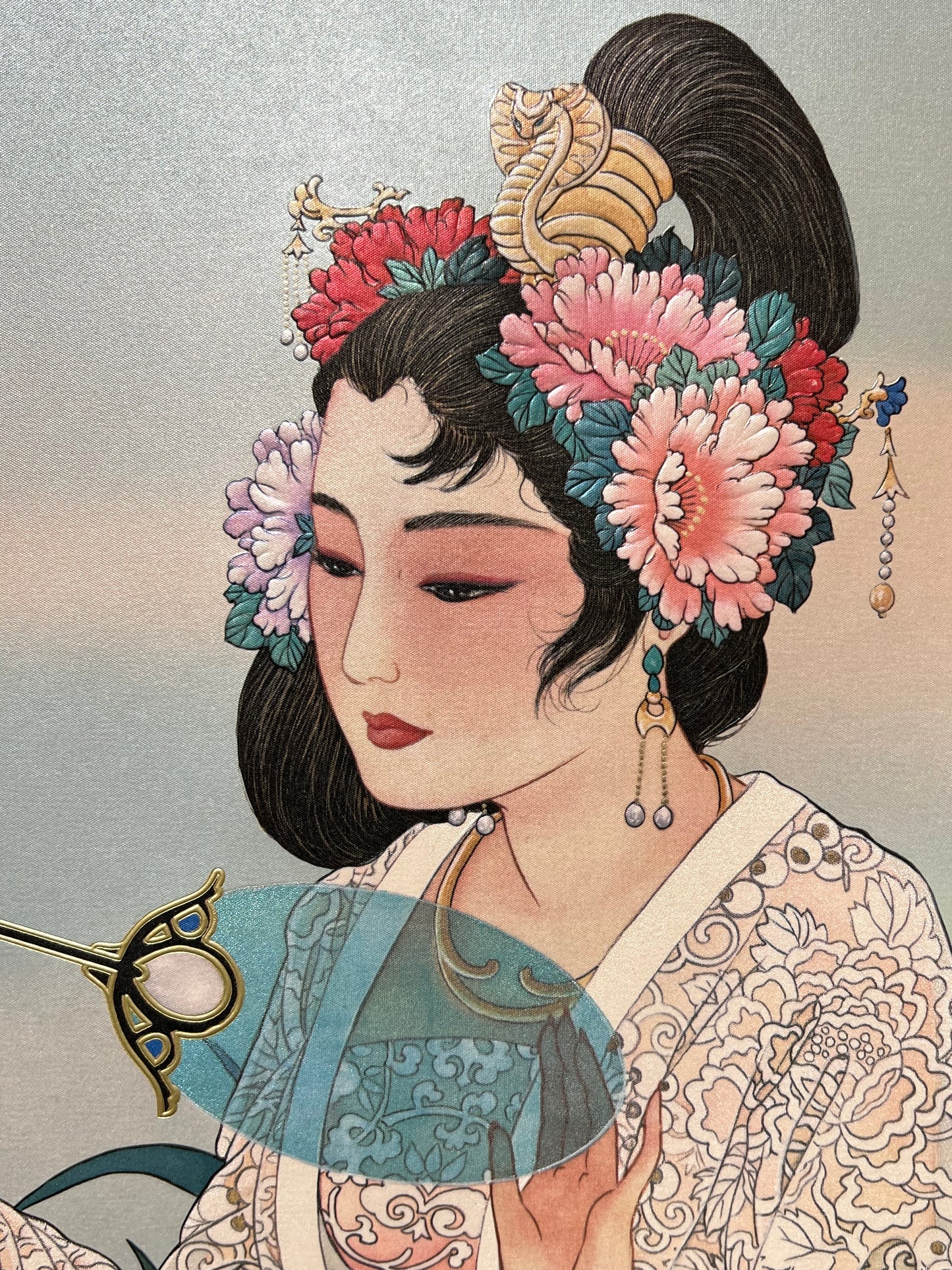 Caroline Young Framed Limited Print "Beauty of the Ages" 46"x35"