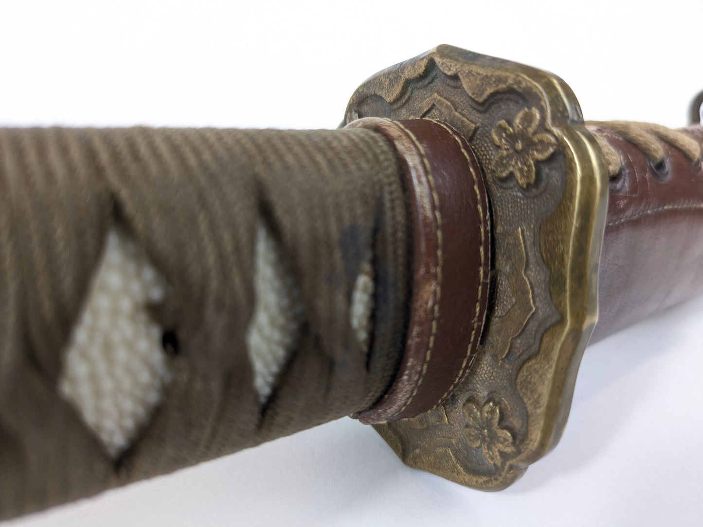 Japanese Samurai Katana Kiyomitsu Signed / Dated 1560 Mounted WWll Army Fittings Sword LS#102