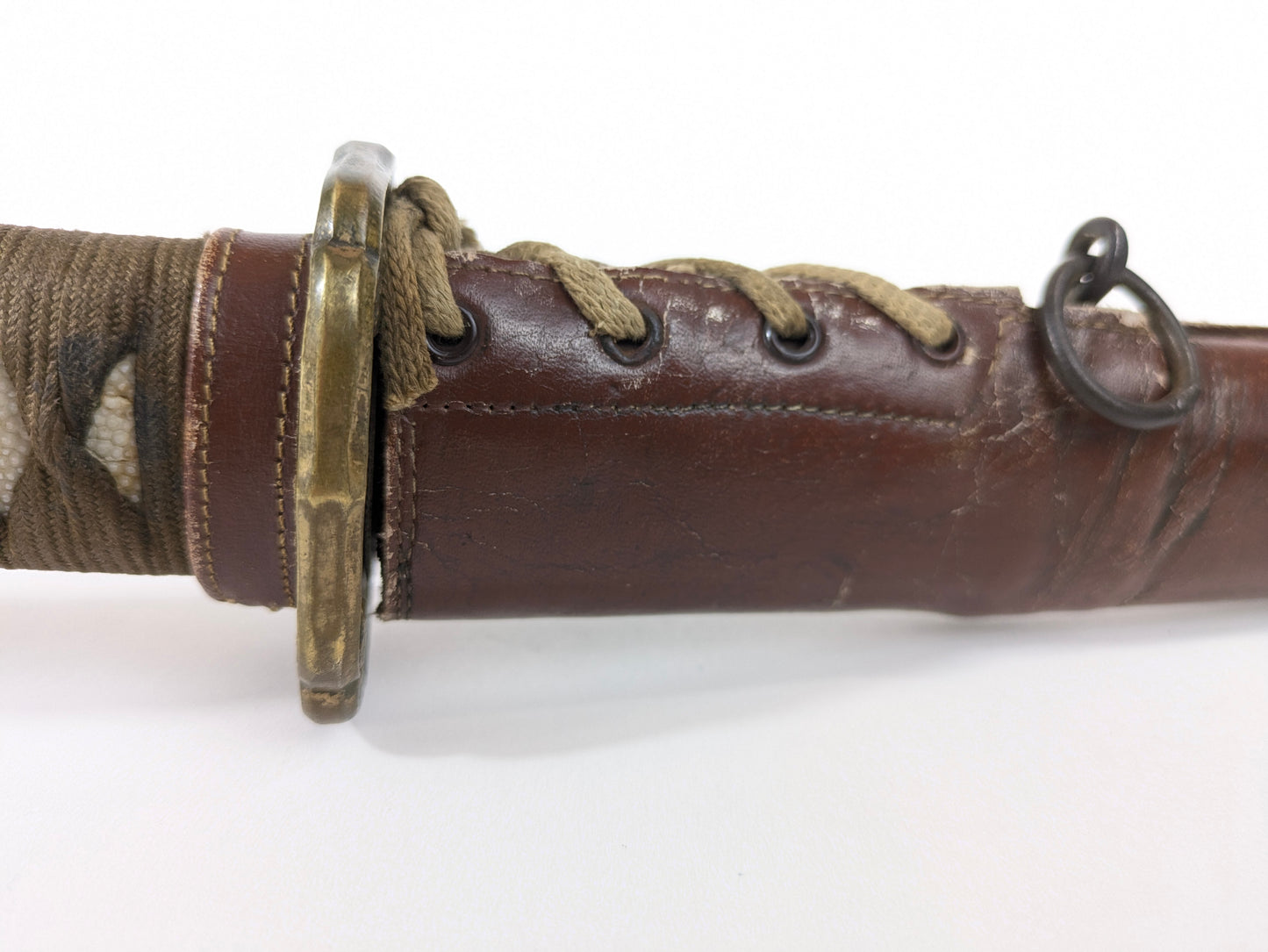 Japanese Samurai Katana Kiyomitsu Signed / Dated 1560 Mounted WWll Army Fittings Sword LS#102