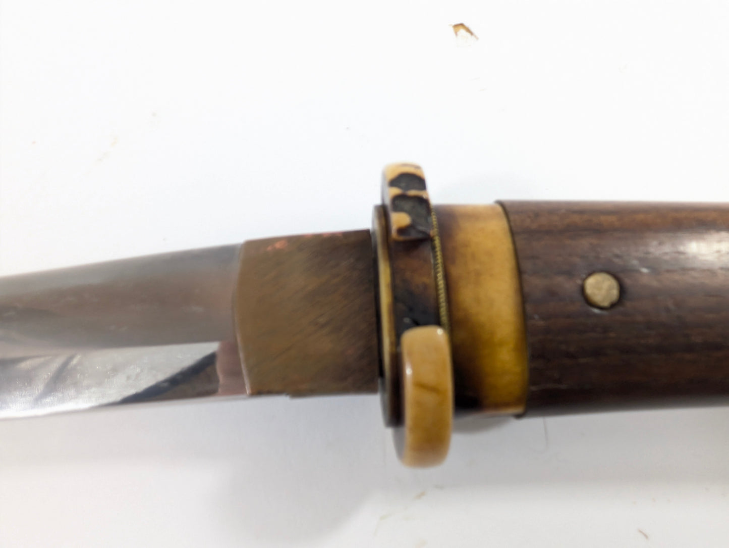 Japanese Samurai Tanto Short Sword Signed "Tomoyuki" c15th-18th Century LS#008