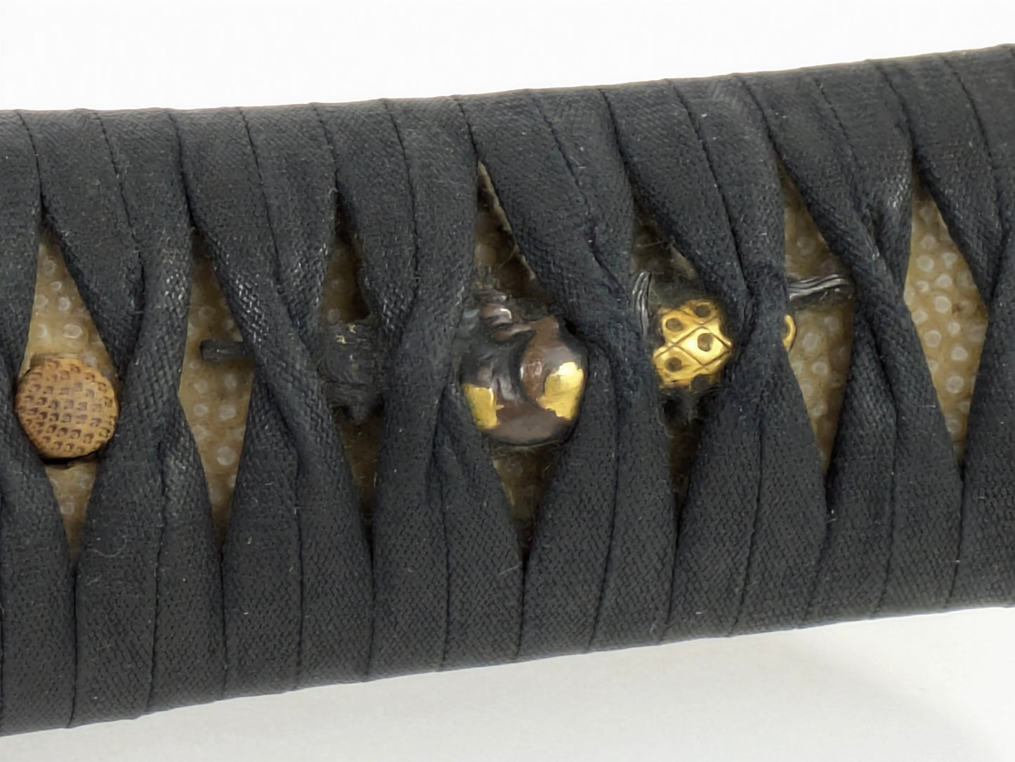 Antique Japanese Samurai Tanto Short Sword w/ Kozuka & Kogatana Blade Edo/Meiji Era LS#002