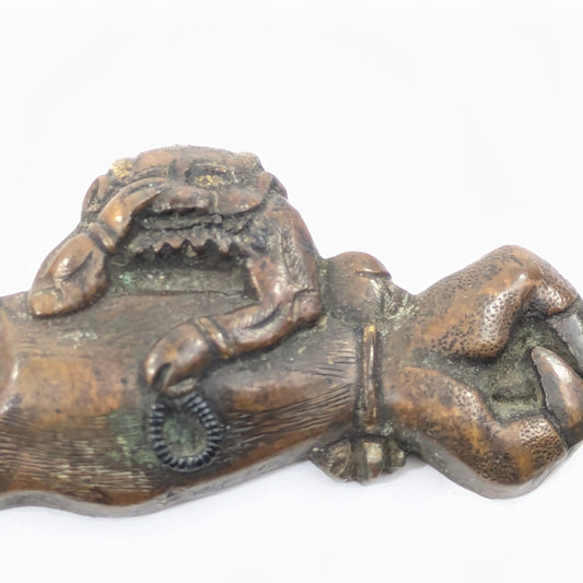 Menuki – Severed Arm with Small Oni and Prayer Beads #191