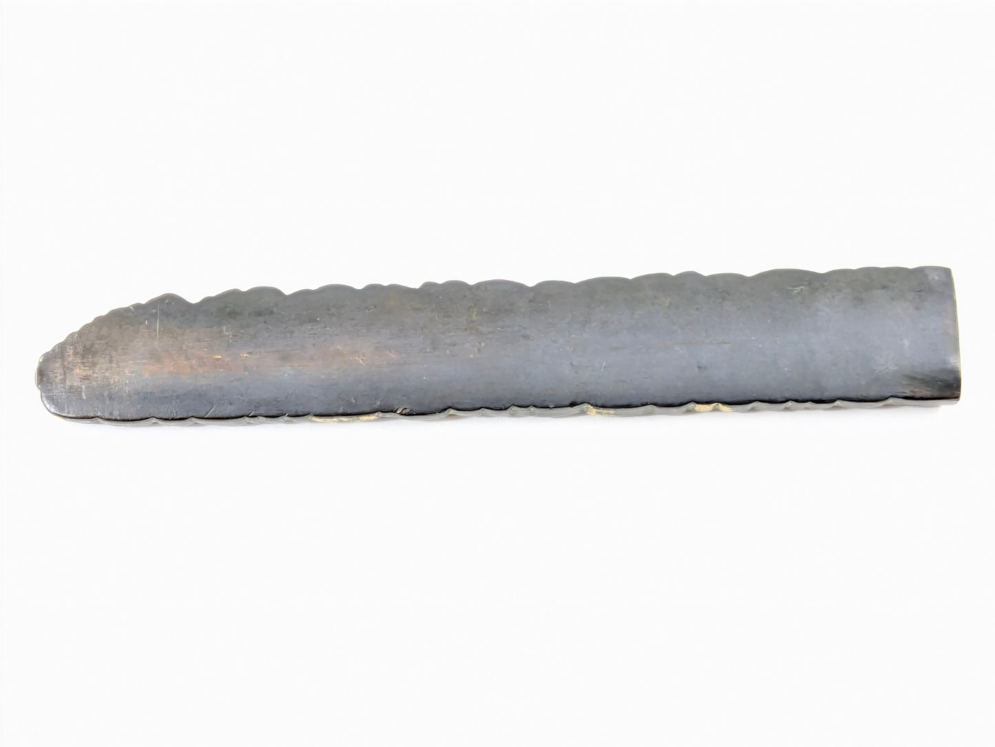 Japanese Edo Period Kozuka Knife Sheath Scholars in Gilt Relief Edo period (18th–19th C) LS109