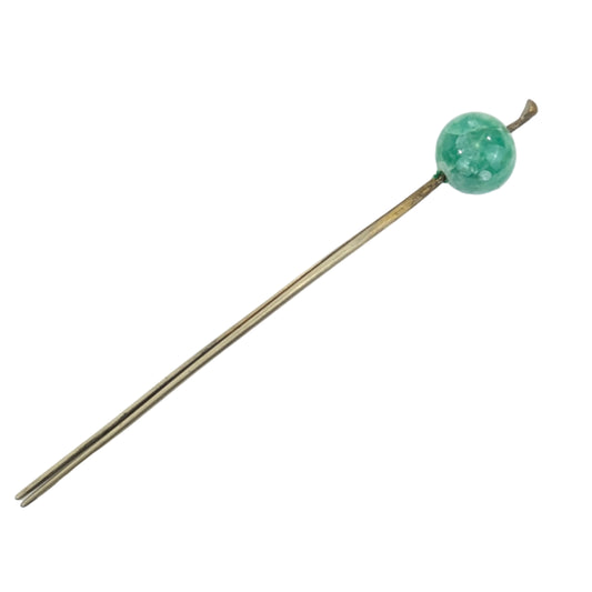 Antique Japanese Mimikaki-Gata Kanzashi Hairpin, c. 1850–1910