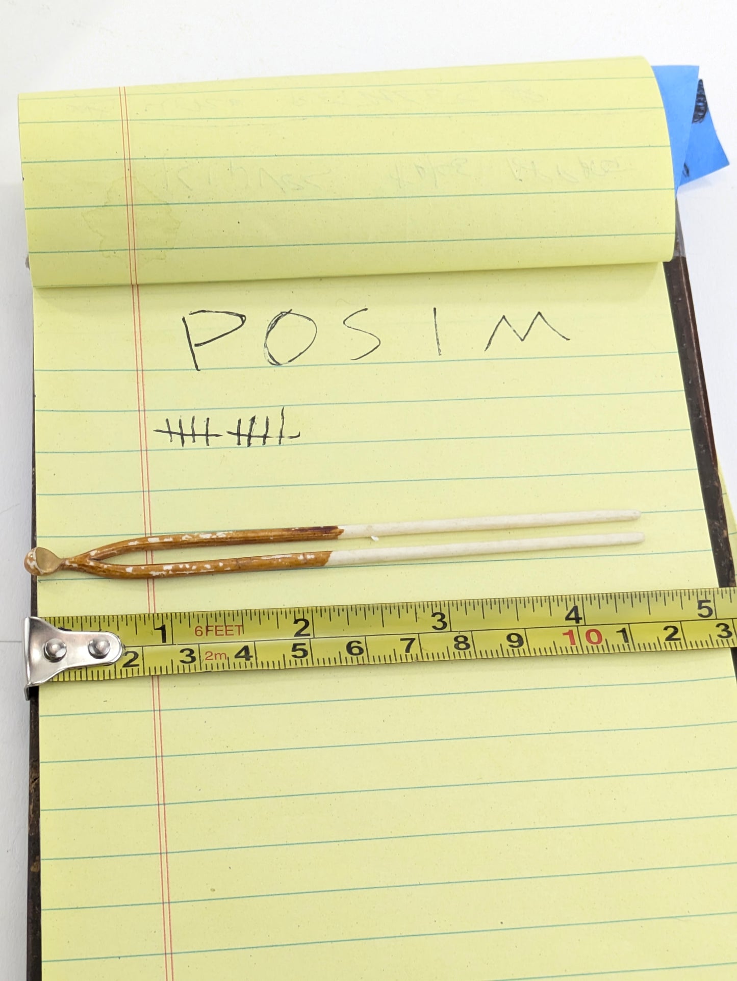 Vintage Japanese Kanzashi Hairpin Cream and Amber Marbled Resin – 5½"