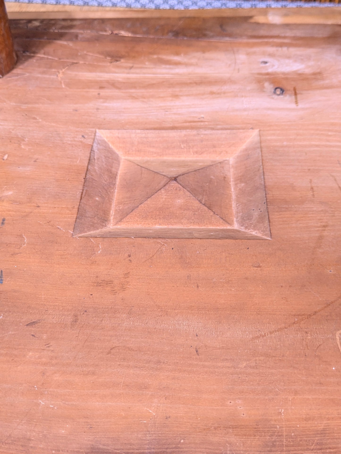 Vintage Japanese Kaya-Clad (11.5cm) Floor Go Board – 4-Sun Class, Late Showa–Early Heisei Era  I9