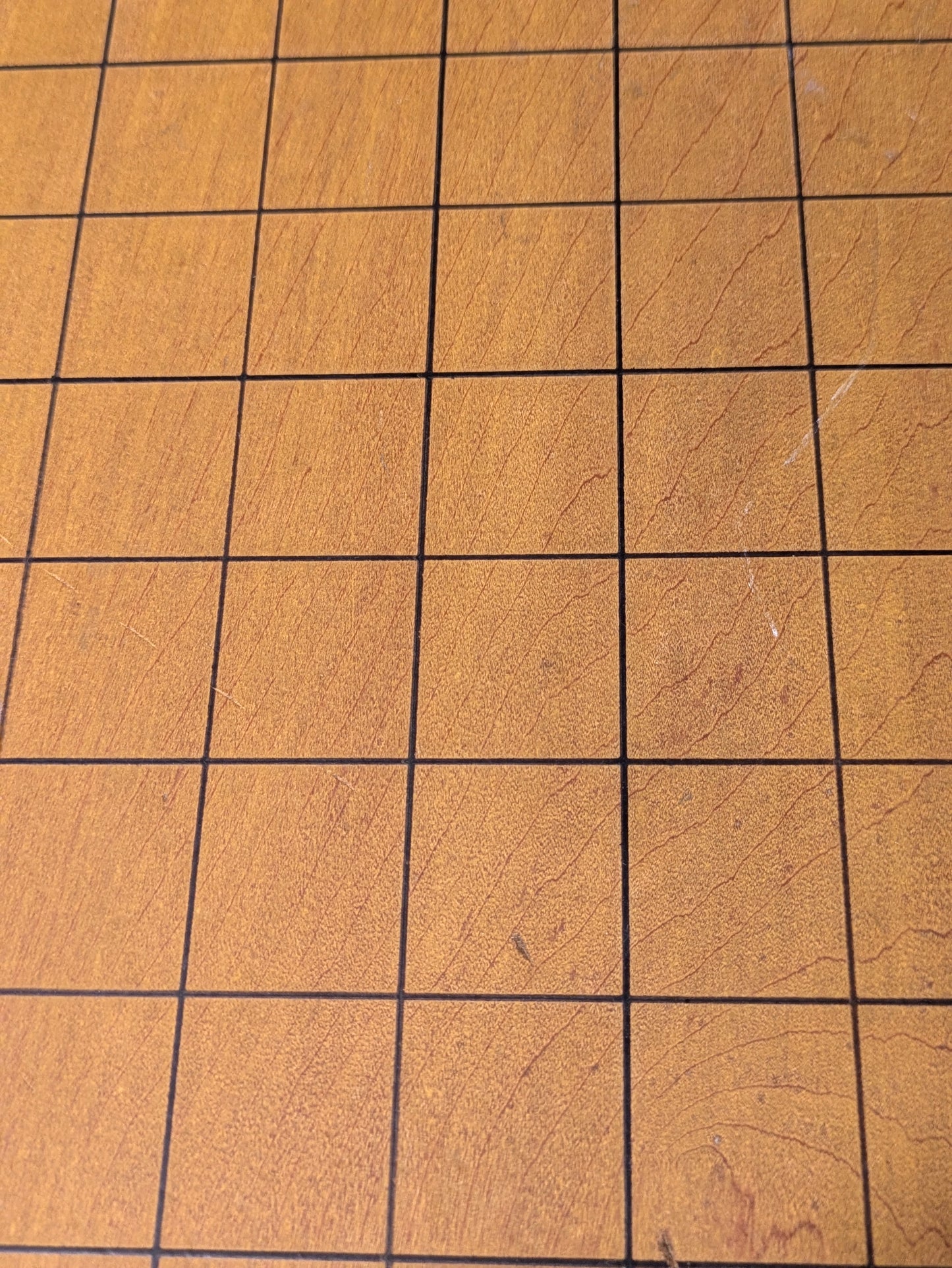 Vintage Japanese Goban 4" (10cm) Thick  Go Game Board Floor Board Award Presentation 1967 Katsura Wood G7