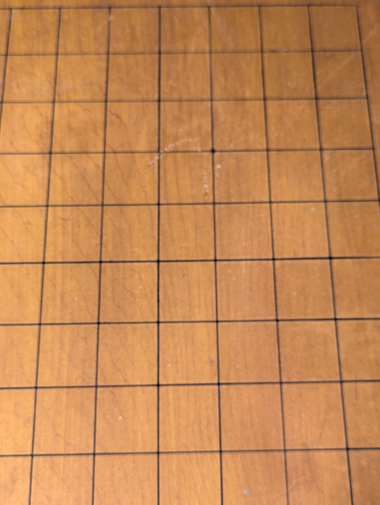 Vintage Japanese Goban 4" (10cm) Thick  Go Game Board Floor Board Award Presentation 1967 Katsura Wood G7