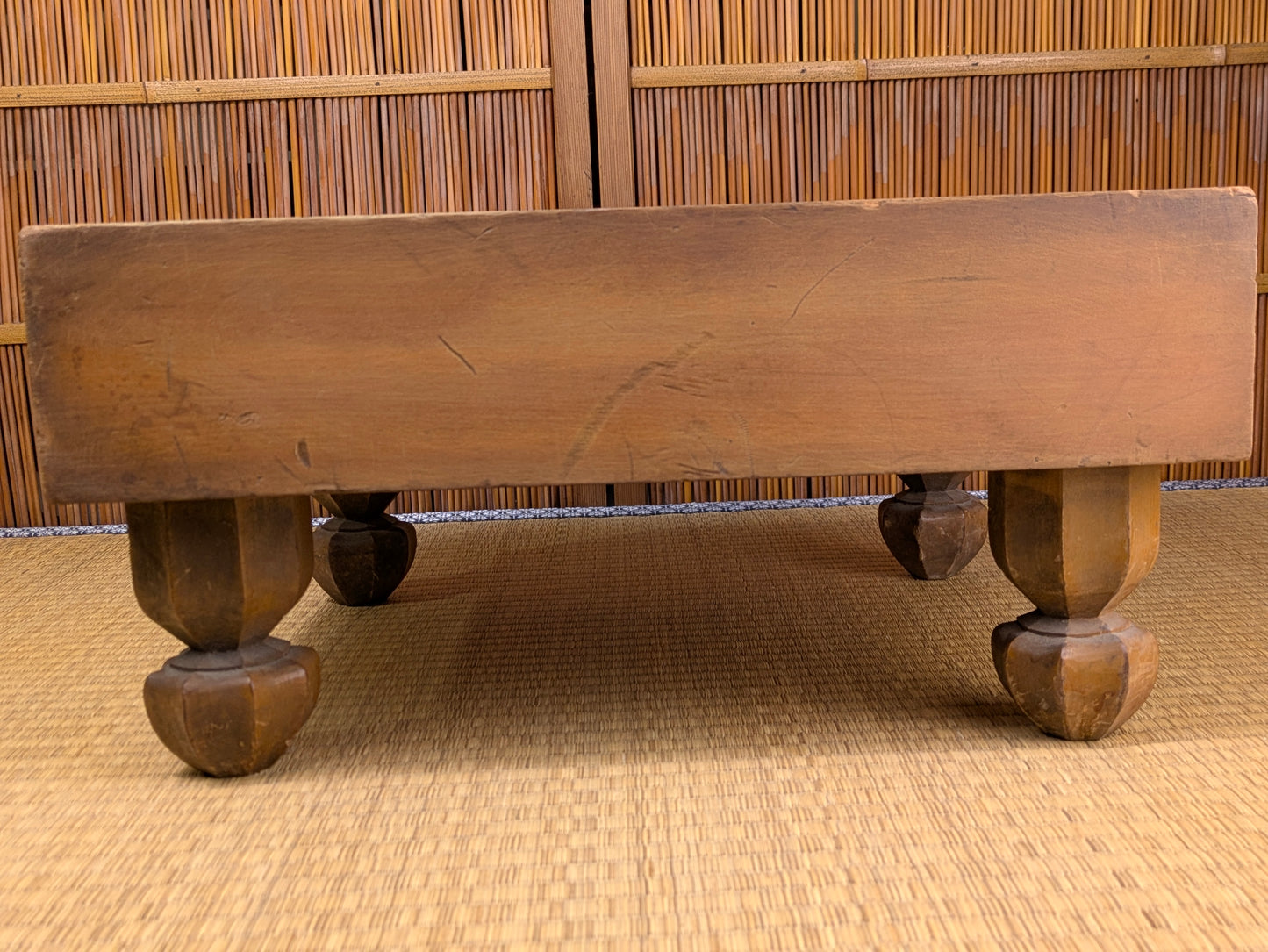 Vintage Japanese Goban 4" (10cm) Thick  Go Game Board Floor Board Award Presentation 1967 Katsura Wood G7