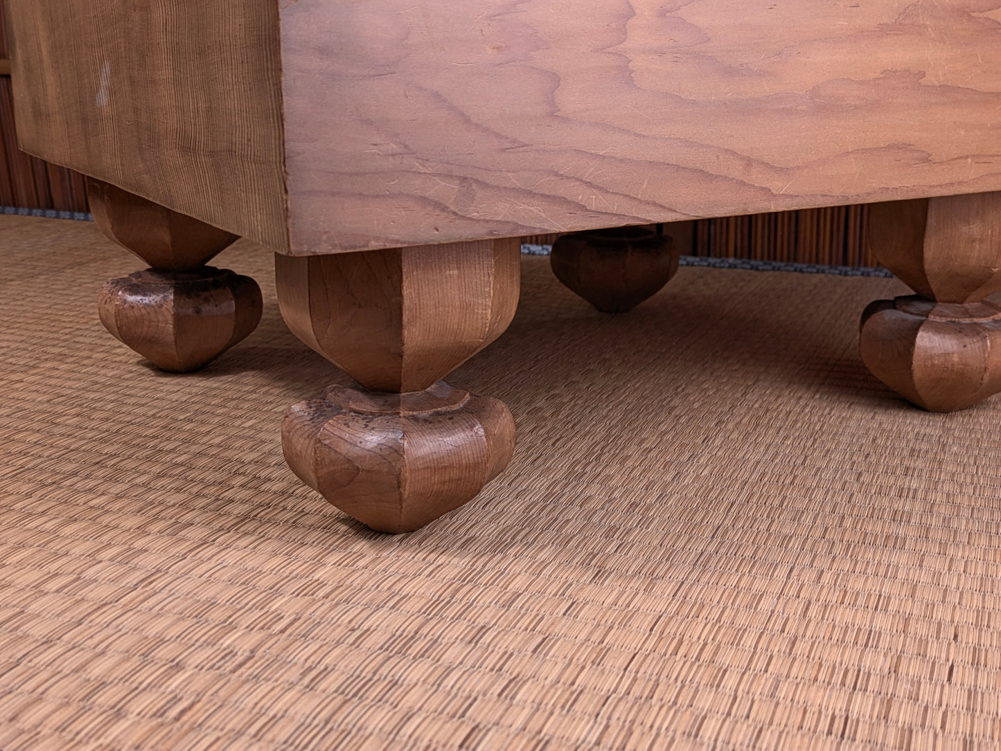 Vintage Japanese Goban 6.25"( 17cm) Thick  Go Game Board Floor Board E5