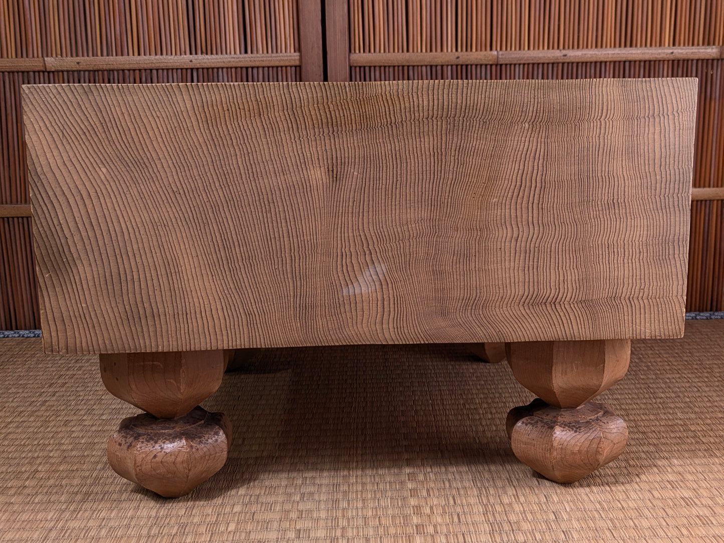 Vintage Japanese Goban 6.25"( 17cm) Thick  Go Game Board Floor Board E5