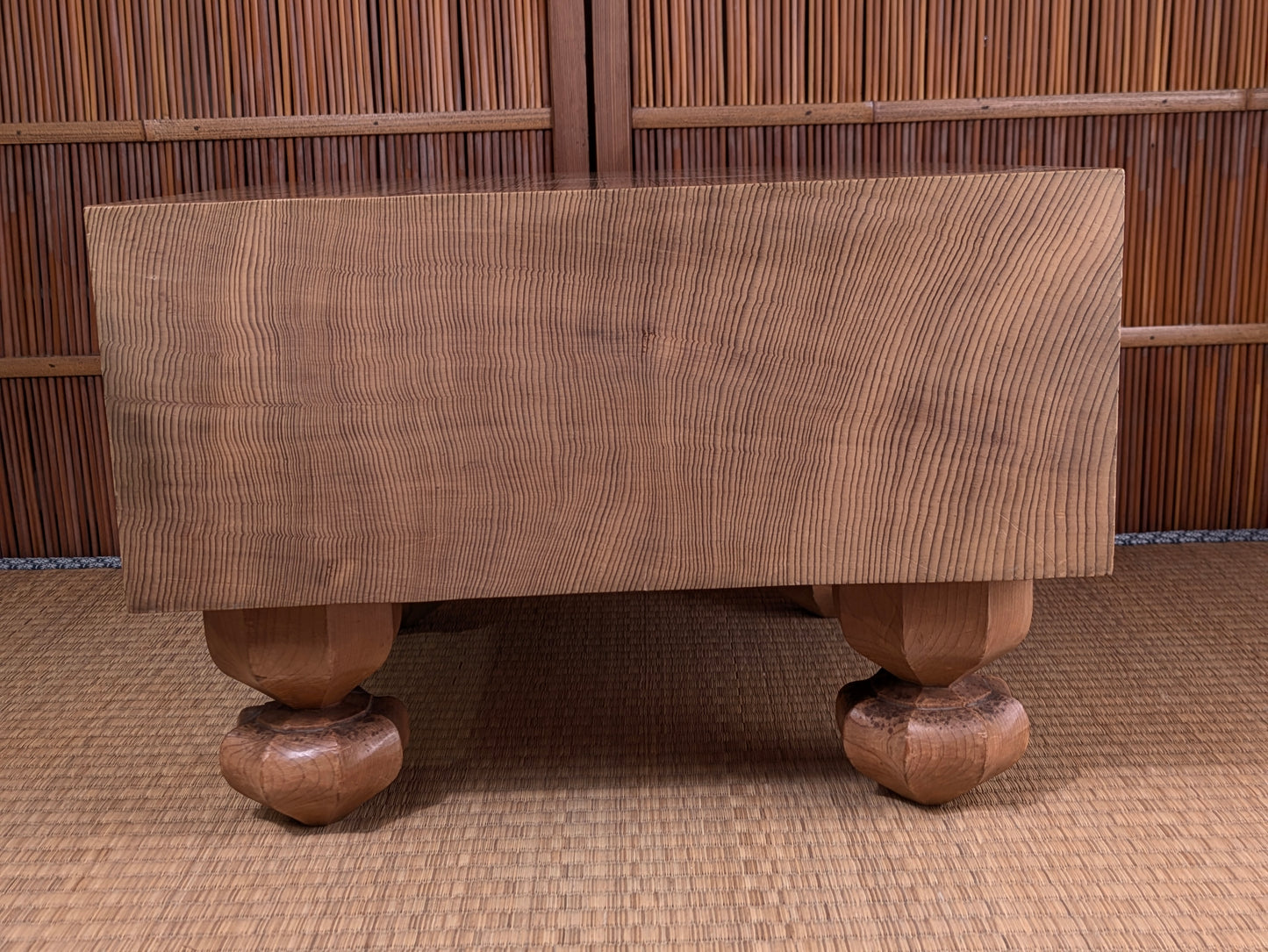 Vintage Japanese Goban 6.25"( 17cm) Thick  Go Game Board Floor Board E5