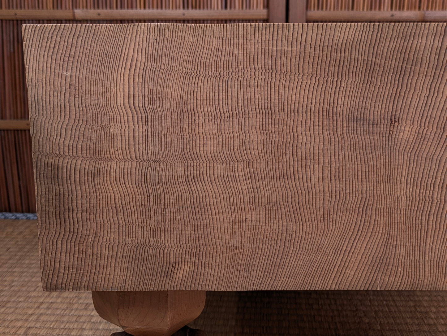 Vintage Japanese Goban 6.25"( 17cm) Thick  Go Game Board Floor Board E5