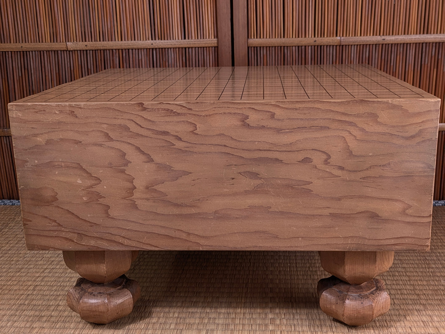 Vintage Japanese Goban 6.25"( 17cm) Thick  Go Game Board Floor Board E5