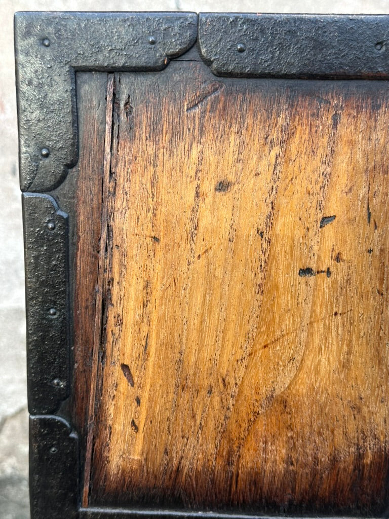 Rare Antique Japanese Edo Era (c1800's) Funadansu Ship's Tansu Chest 28"