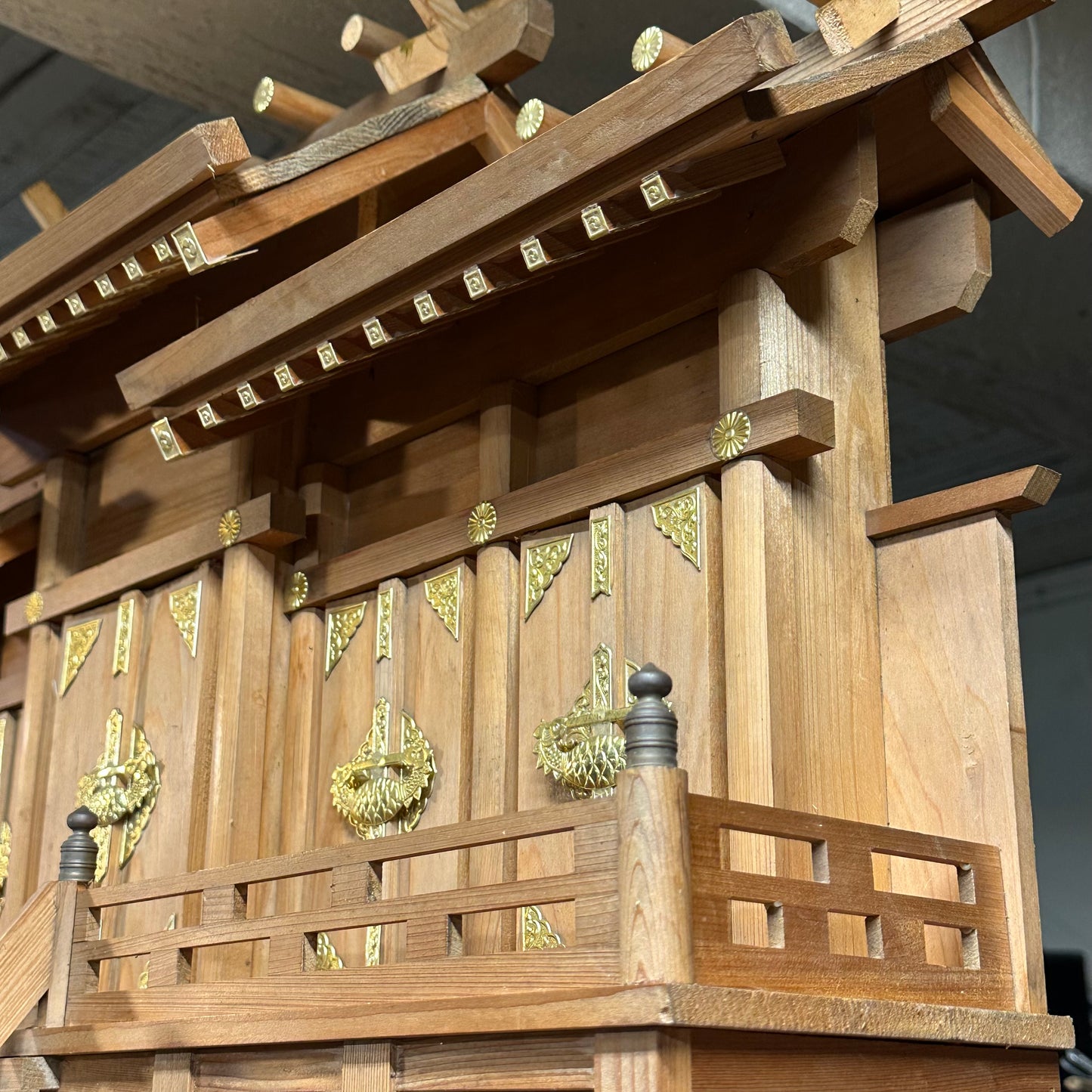 Vintage Japanese Shinto Shrine Kamidana for the Home 30"