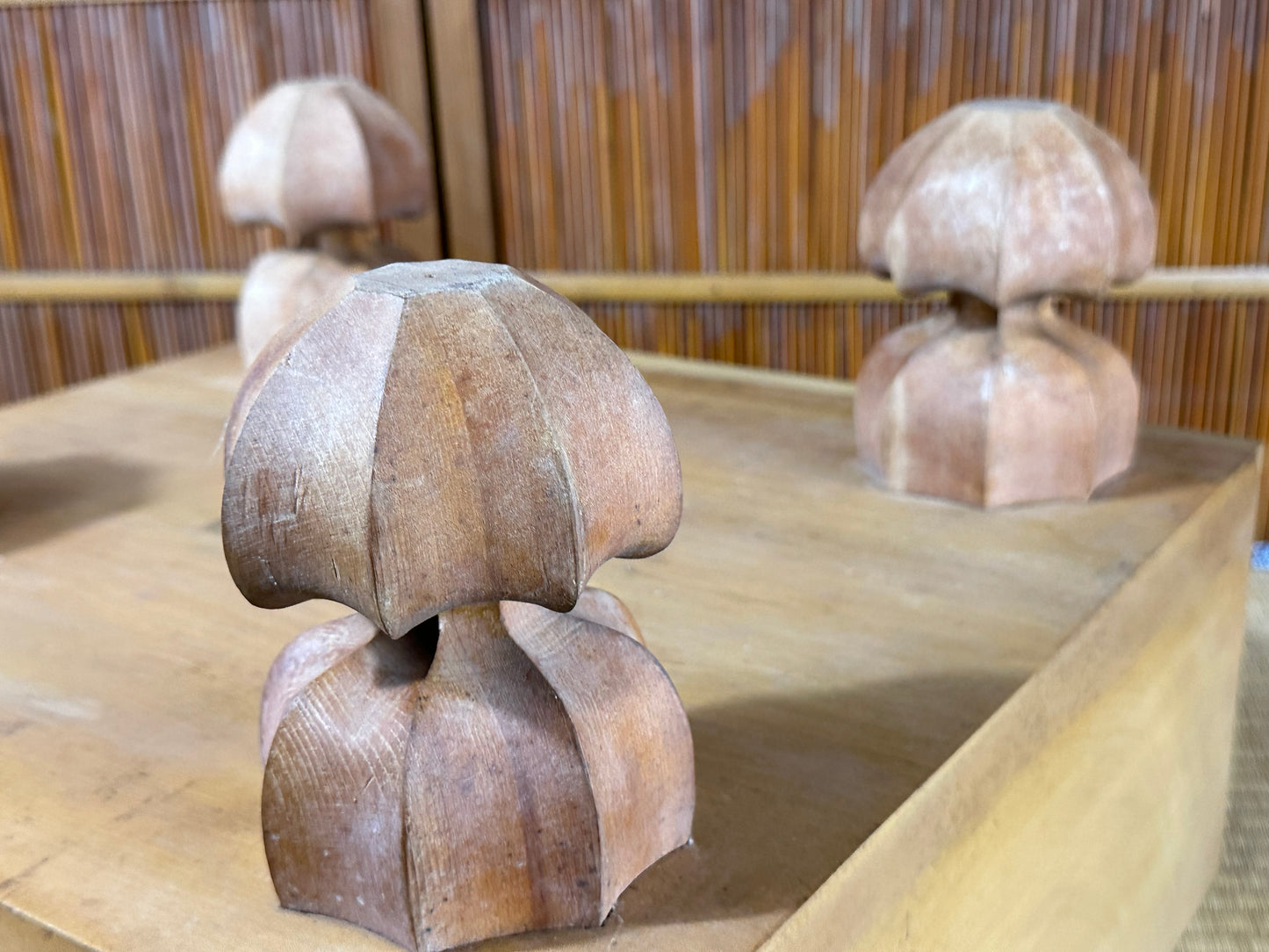 Vintage Japanese Goban 7" (17.5cm) Thick Go Game Board Floor Board A1